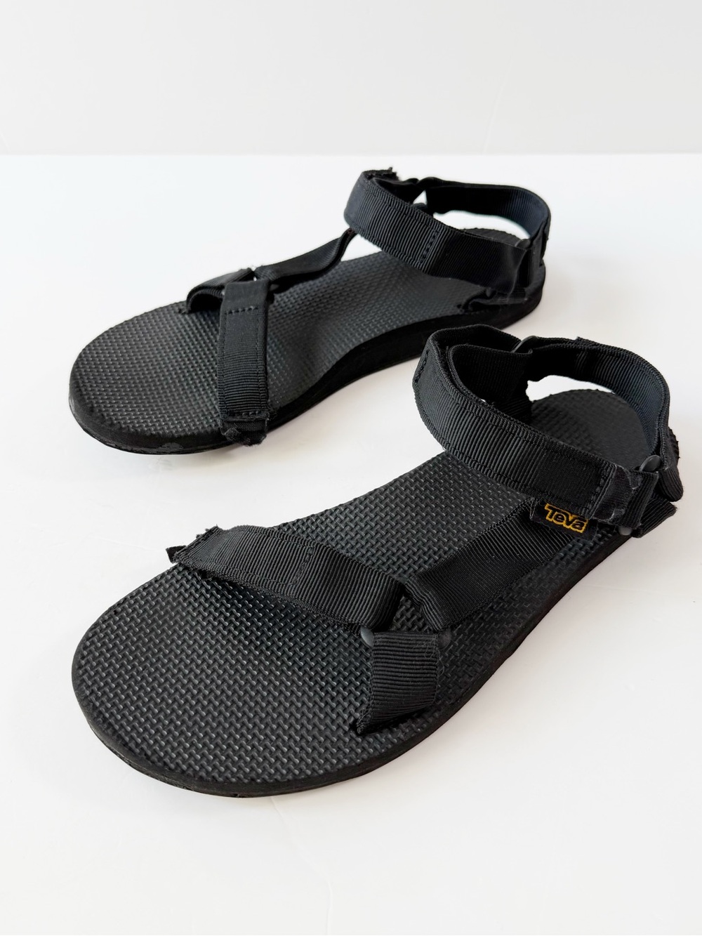 Teva Black Women Original Universal Sandal US8 Hiking Granola Girl Outdoor Boho